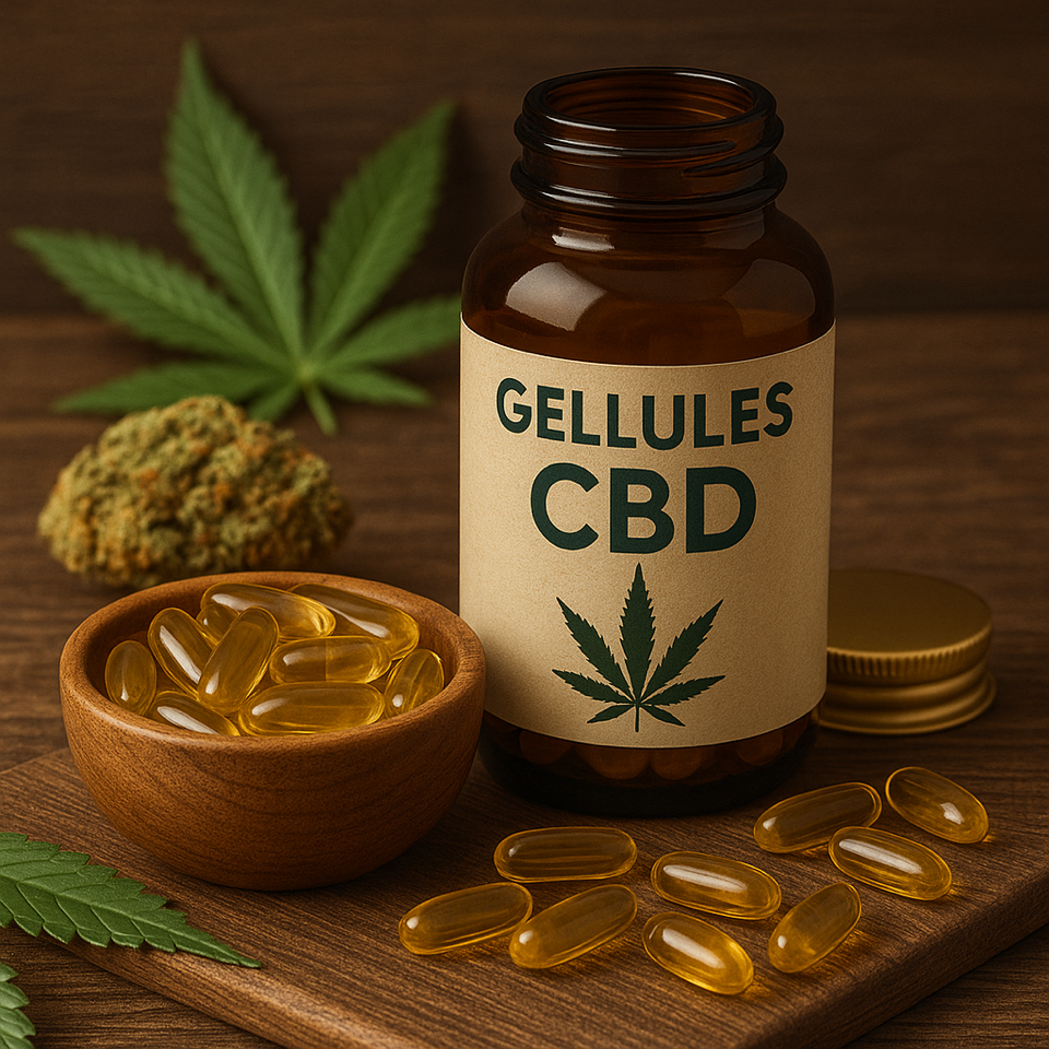 Gélules au CBD