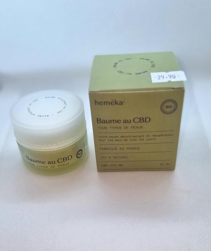 baume au CBD bio
