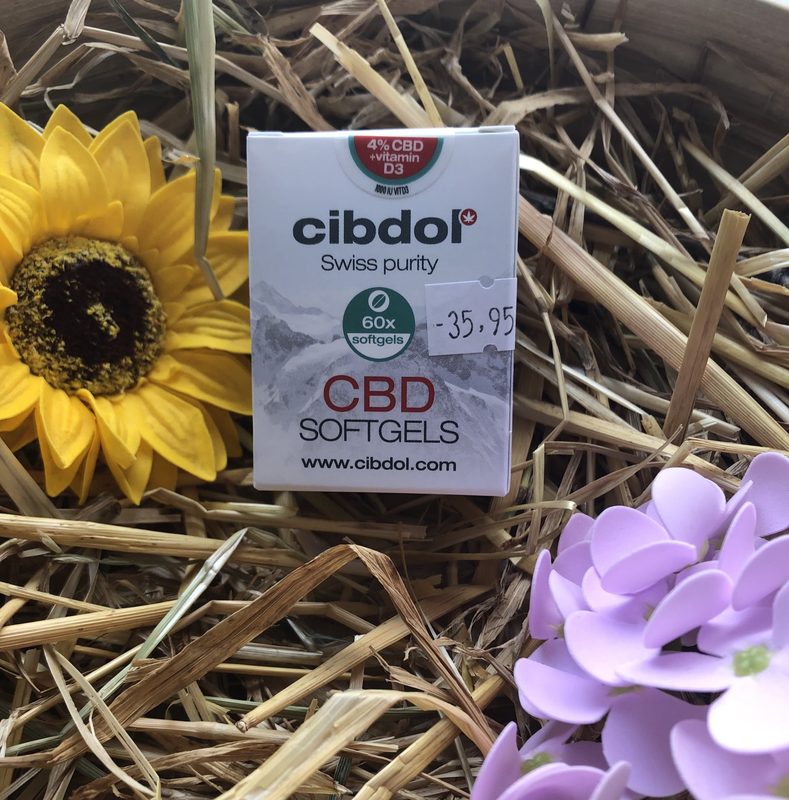Gélules CBD et vitamine D3