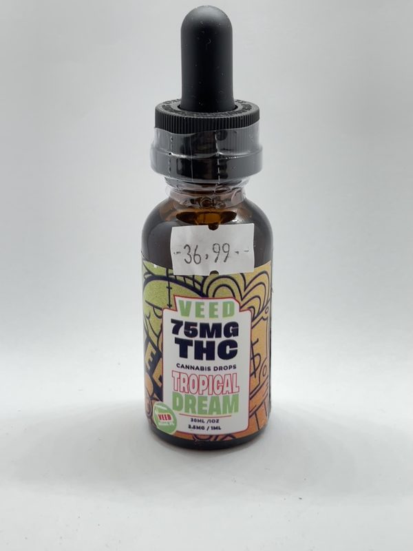 Huiles THC VEED 75mg