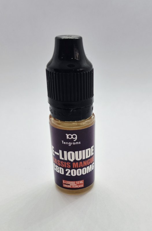 E-liquide cassis mangue 2000MG